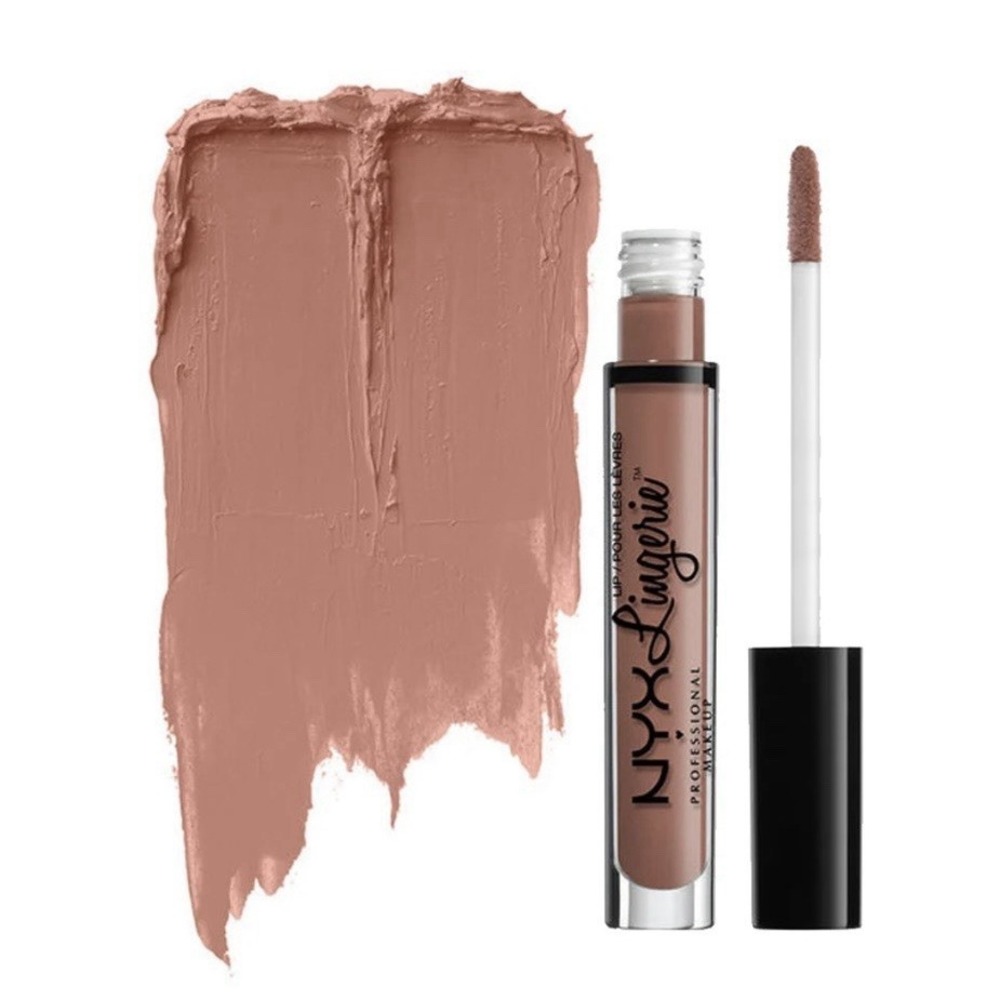 NYX Lip Lingerie Liquid Lipstick Womens OS Push-Up New Matte Nude LIPLI06